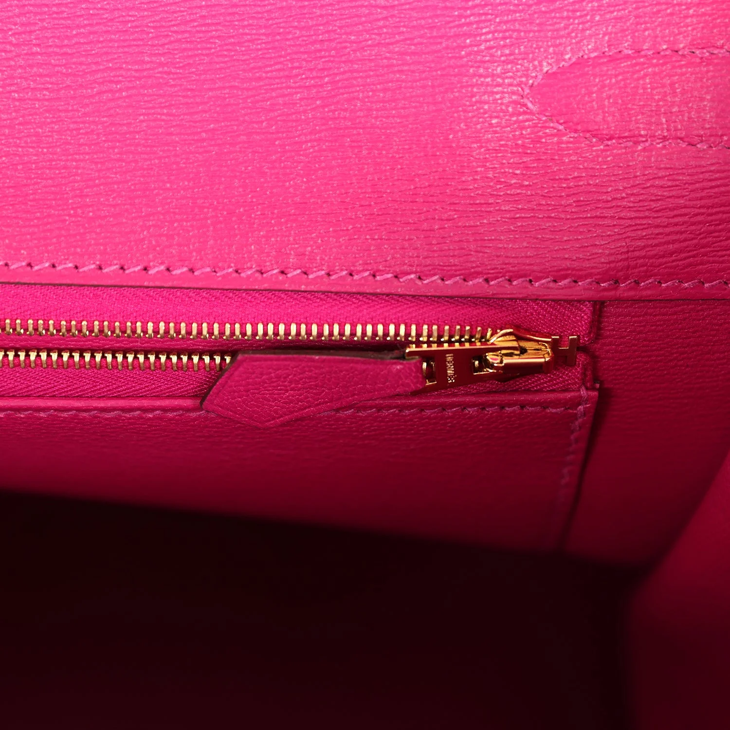 Replicate Hermes Birkin 35 Rose Scheherazade Shiny Porosus Crocodile Gold Hardware(1:1 replica)