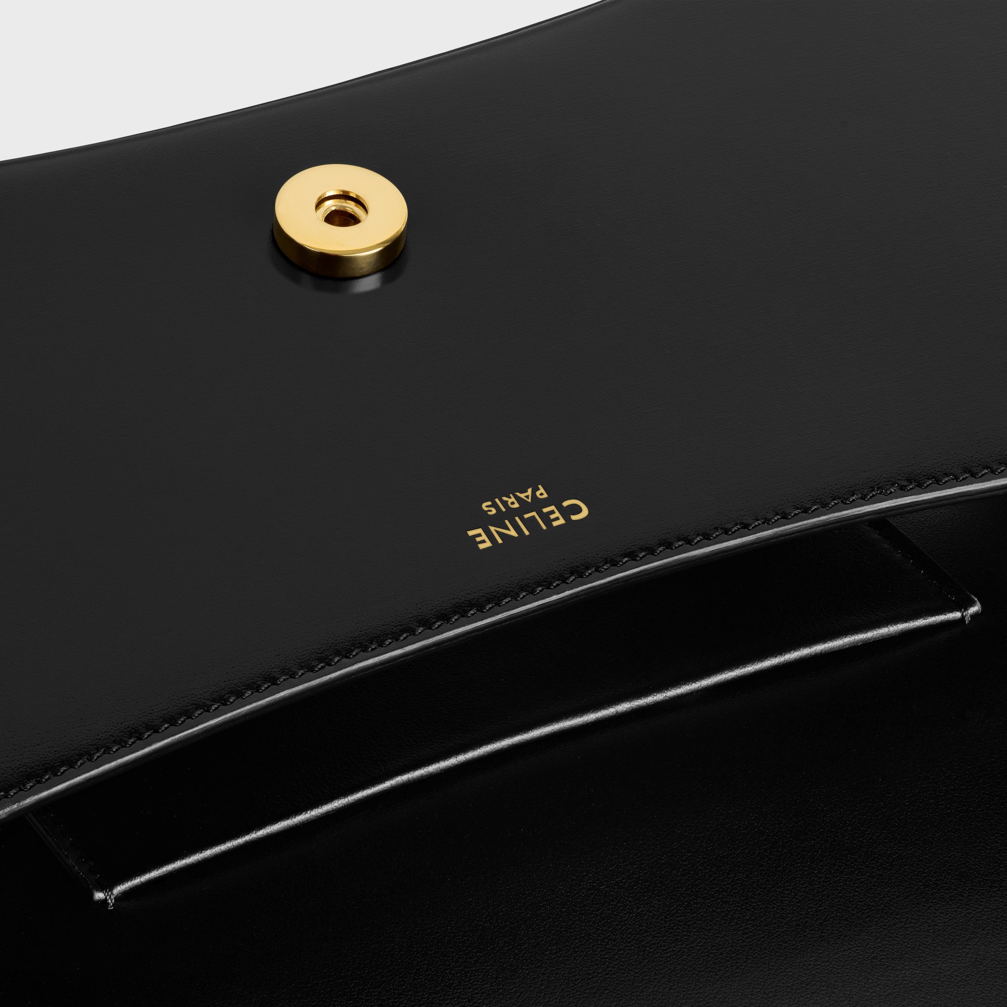 Replicate TEEN CELINE LOLA IN SHINY CALFSKIN BLACK(1:1 replica)