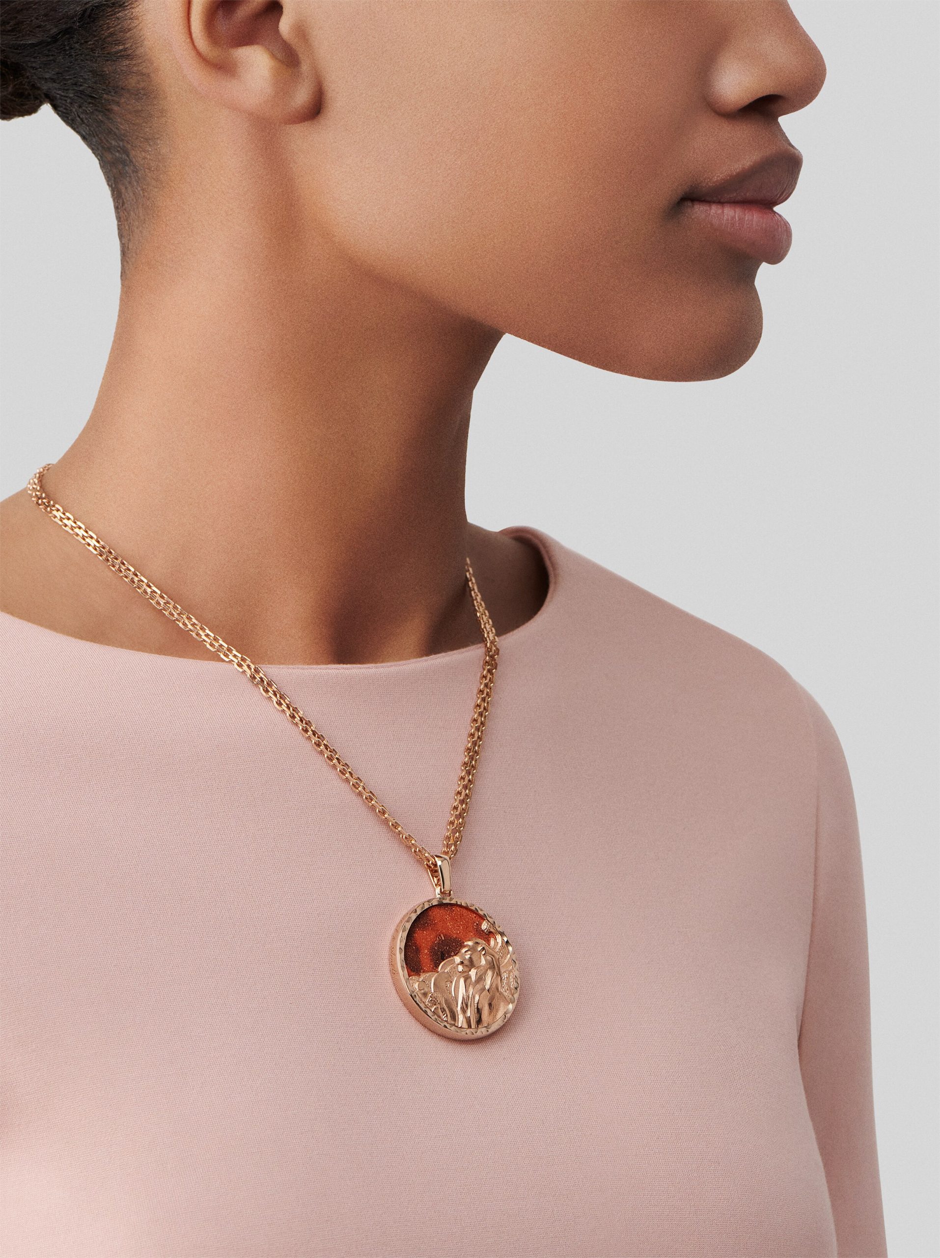 Replicate Zodiaque long necklace Leonis (Leo)(1:1 replica)