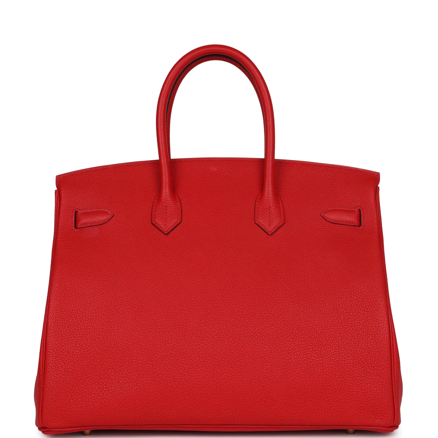 Replicate Hermes Birkin 35 Rouge Tomate Togo Gold Hardware(1:1 replica)