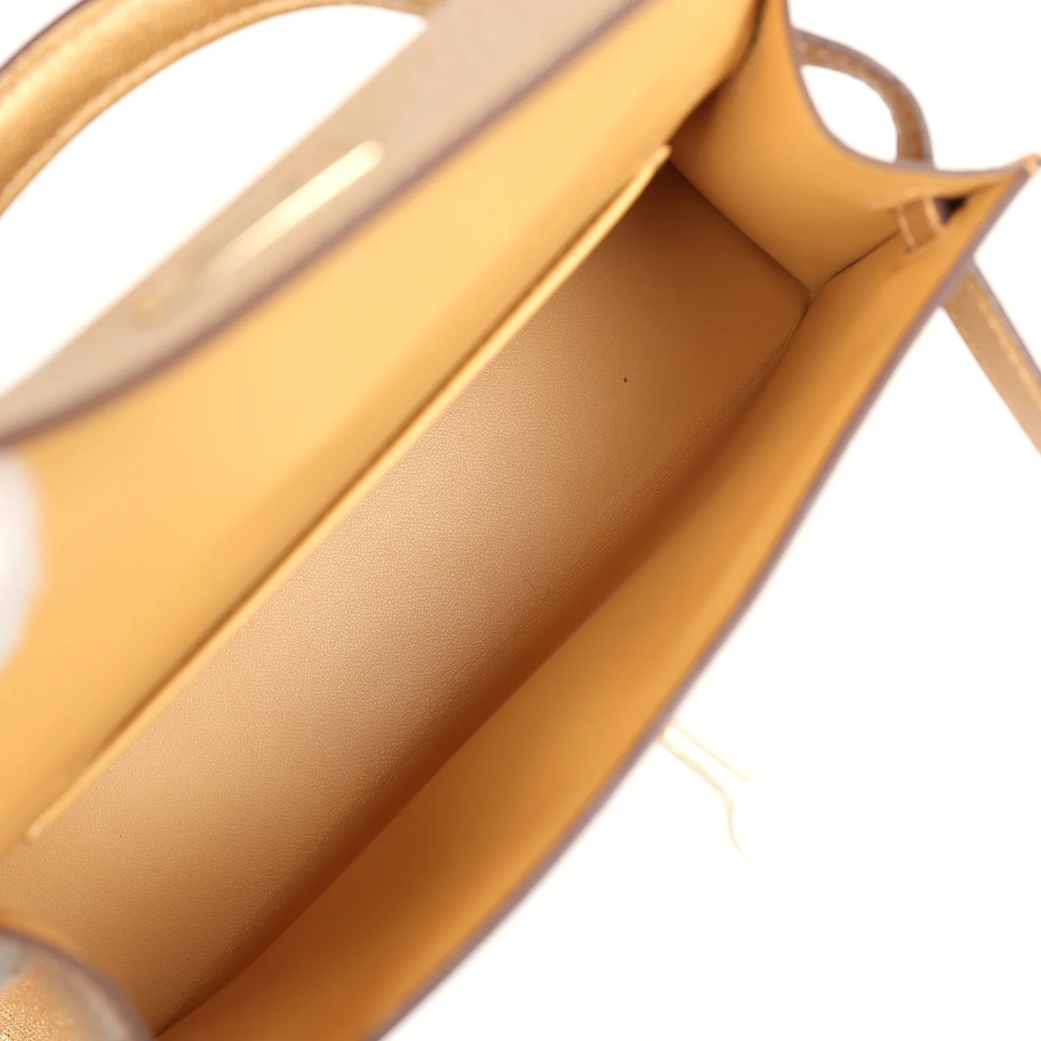 Replicate Hermes Kelly Sellier 20 Dore Chevre Chamkilight Permabrass Hardware(1:1 replica)