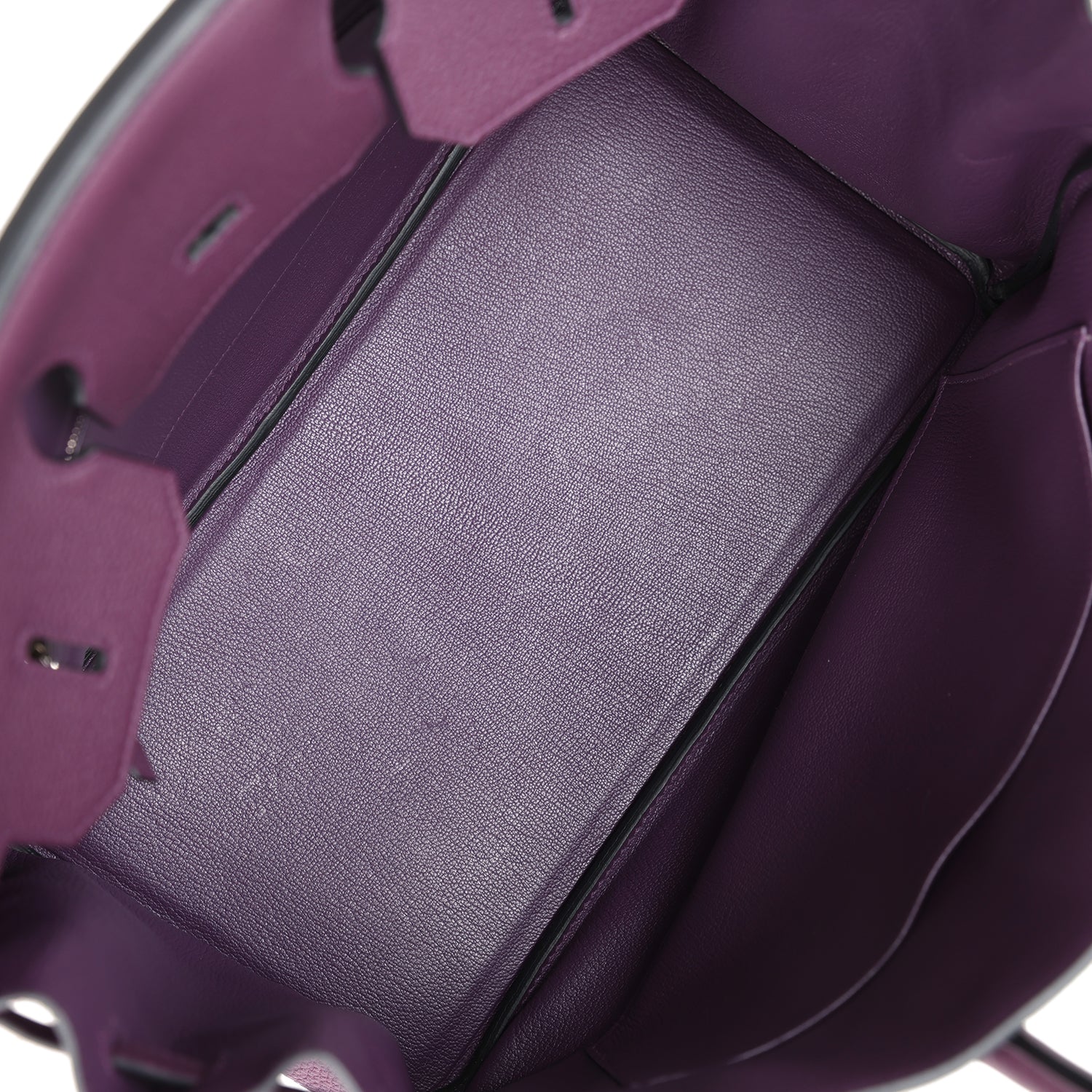 Replicate Hermes Birkin 35 Cassis Togo Palladium Hardware(1:1 replica)