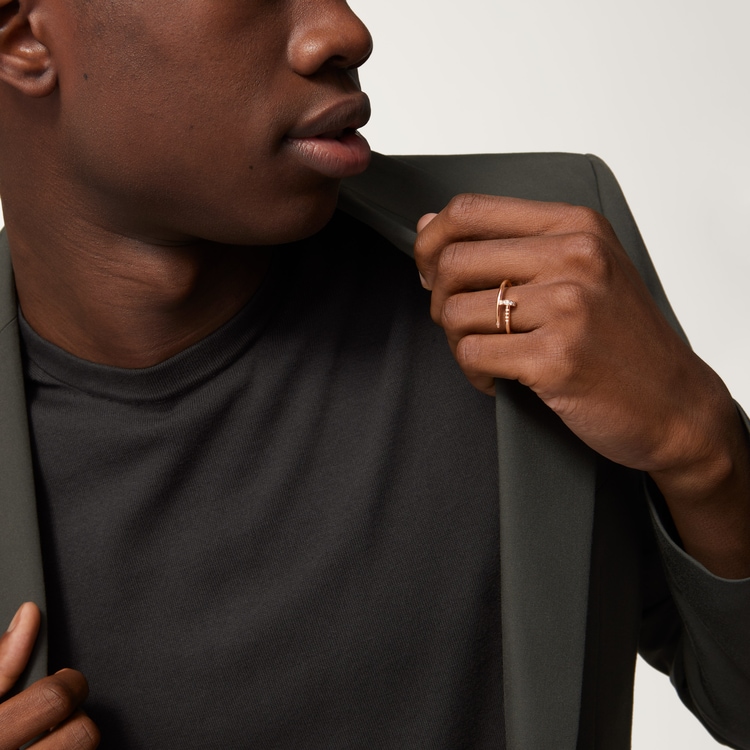 Replicate Juste un Clou ring, small model, diamonds(1:1 replica)