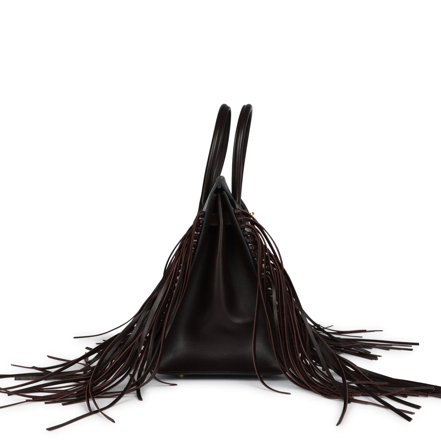 Replicate Hermes Anate Birkin 35 Chocolat Evergrain Gold Hardware(1:1 replica)