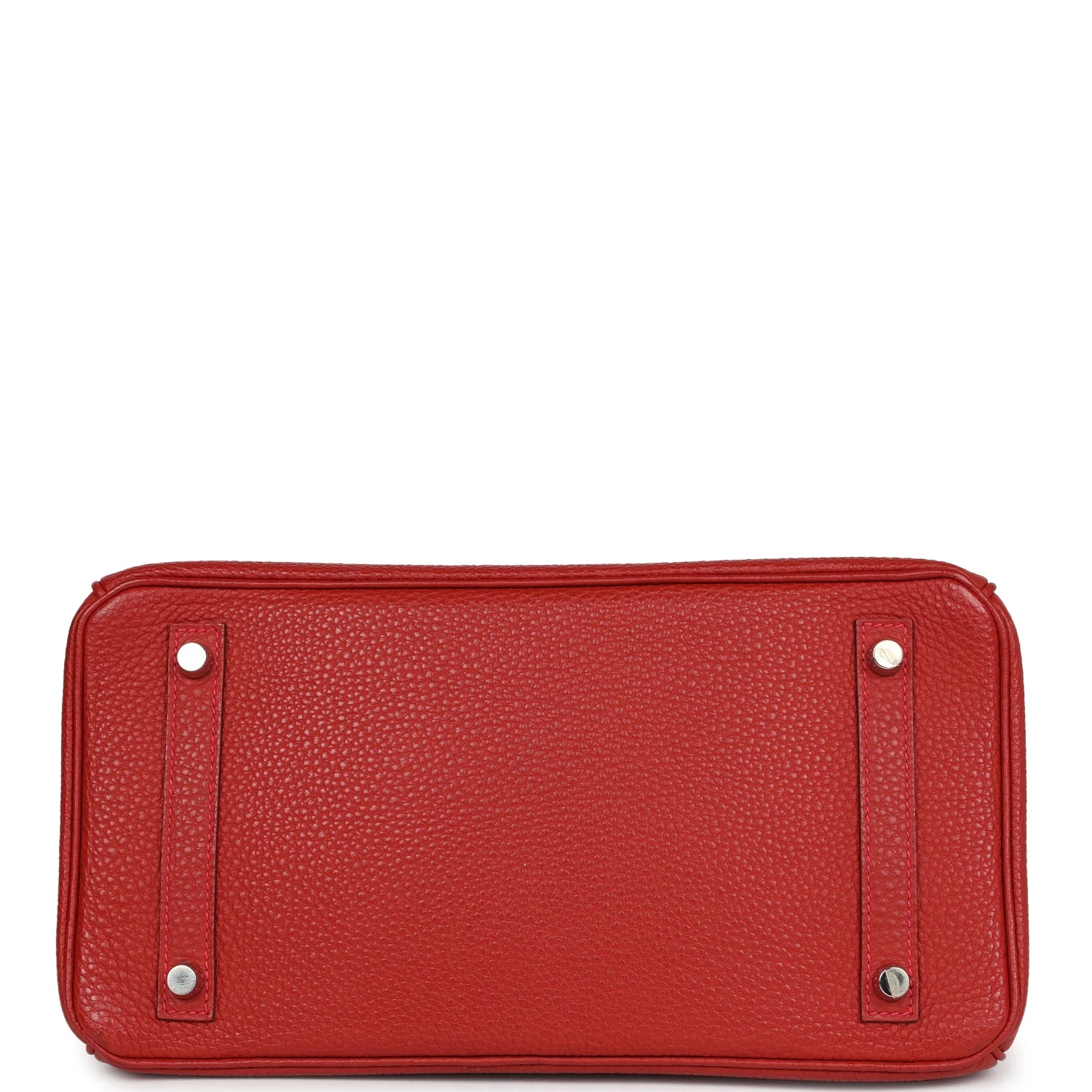 Replicate Hermes Birkin 30 Vermillon Togo Palladium Hardware(1:1 replica)