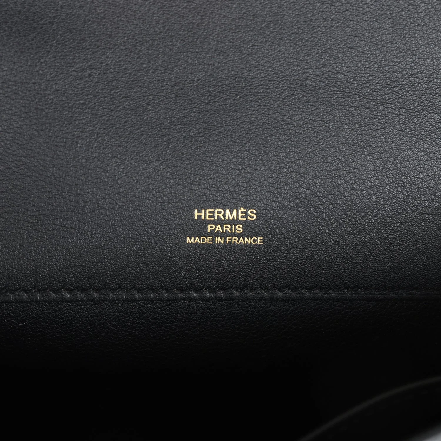 Replicate Hermes Kelly Cut Black Swift Palladium Hardware(1:1 replica)