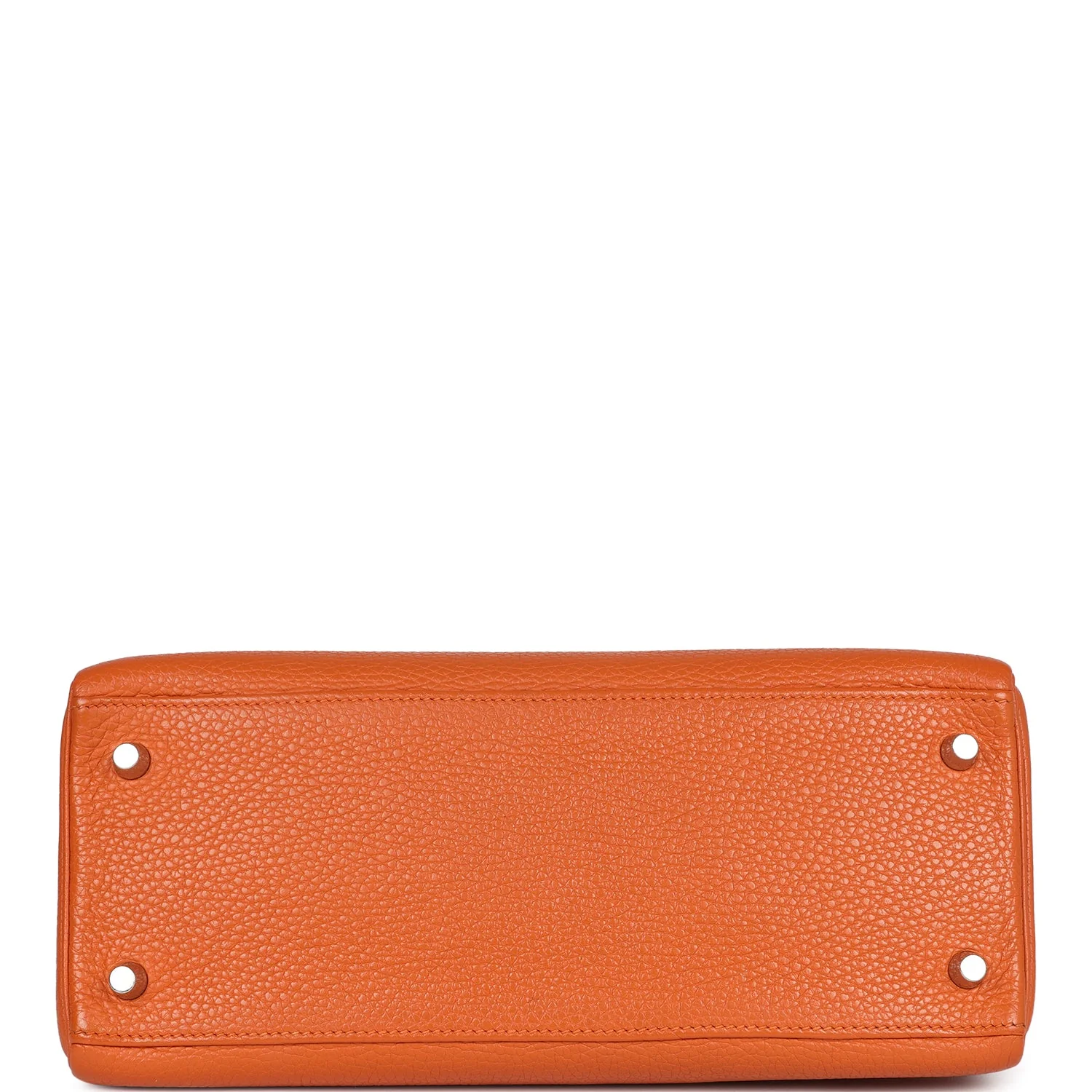 Replicate Hermes Kelly Retourne 28 Orange Togo Palladium Hardware(1:1 replica)
