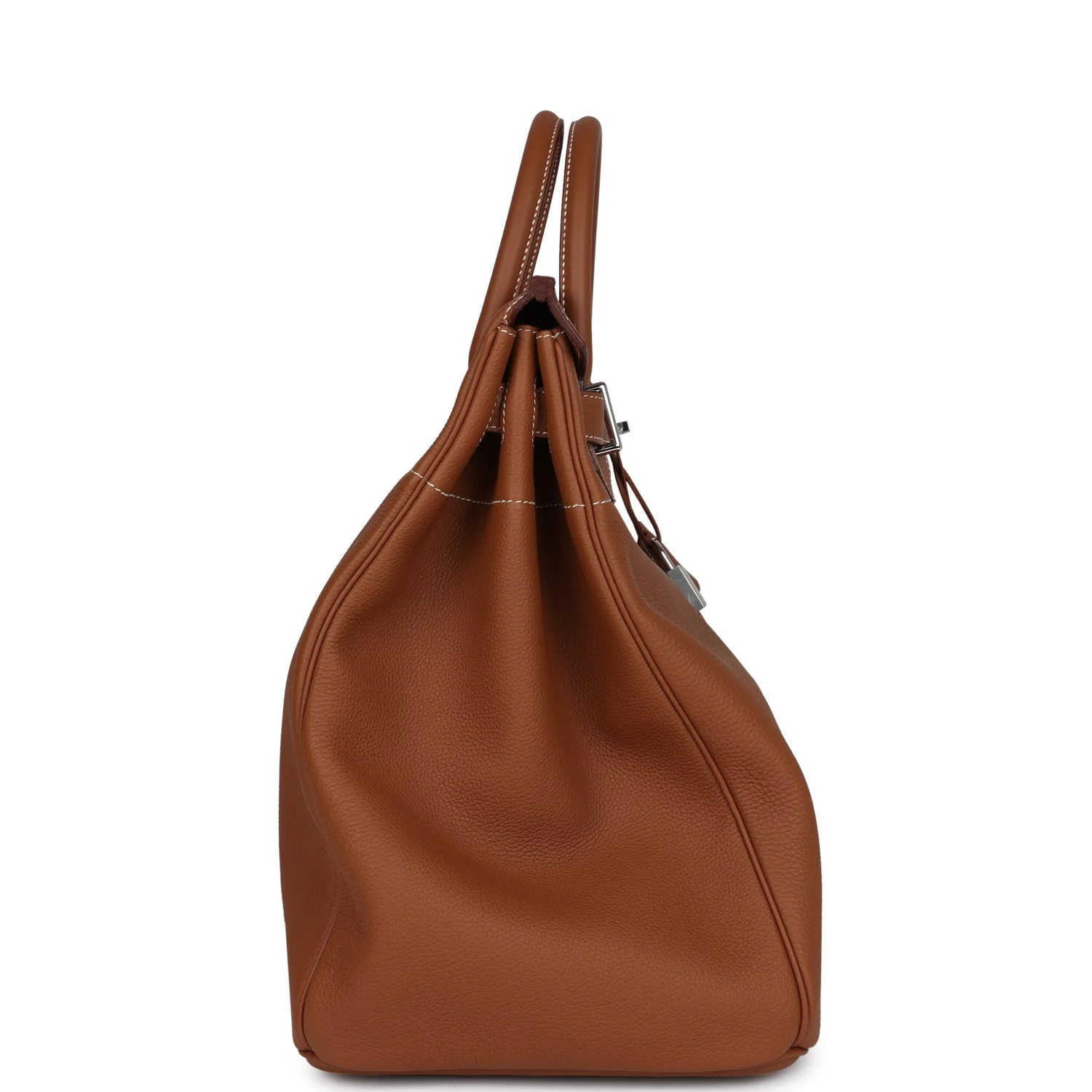 Replicate Hermes Birkin HAC 40 Gold Togo Palladium Hardware(1:1 replica)