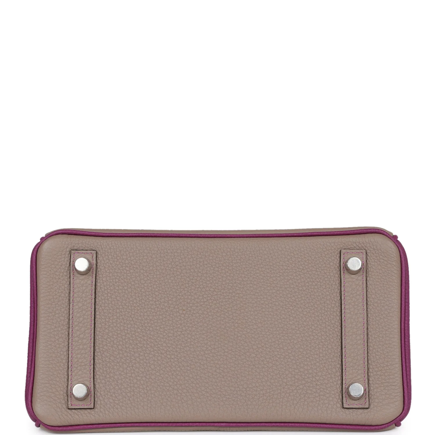 Replicate Hermes Special Order (HSS) Birkin 25 Gris Asphalte and Anenome Togo Brushed Palladium Hardware(1:1 replica)