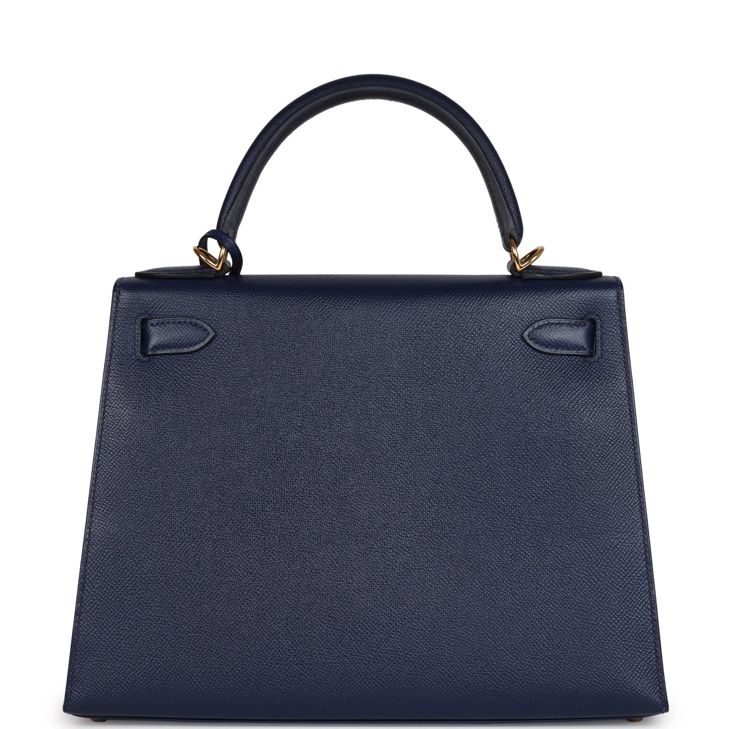 Replicate Hermes Kelly Sellier 28 Bleu Saphir Epsom Gold Hardware(1:1 replica)