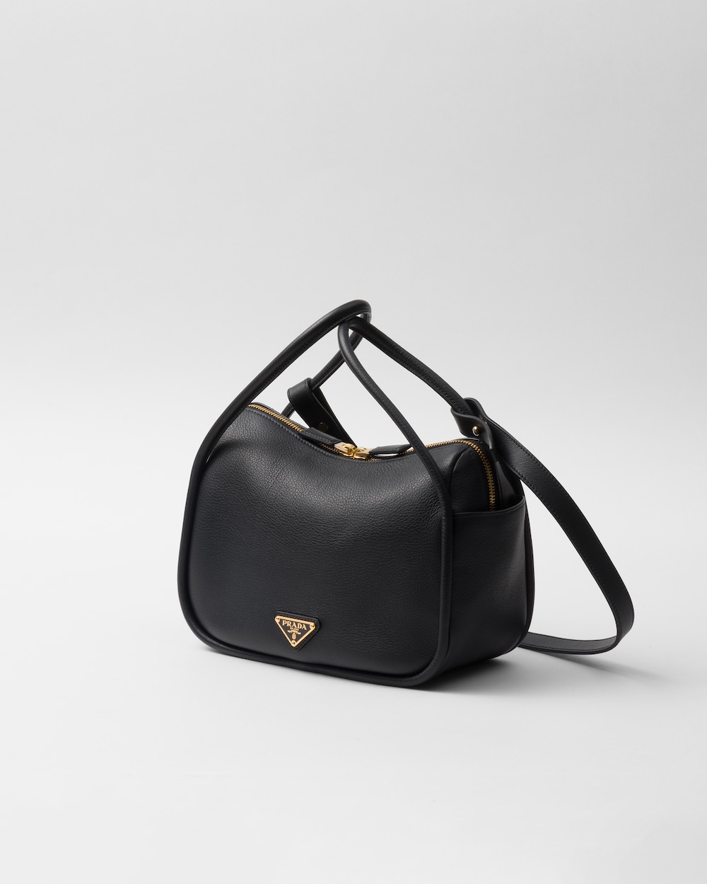 Replicate Prada Darling Leather Handbag(1:1 replica)