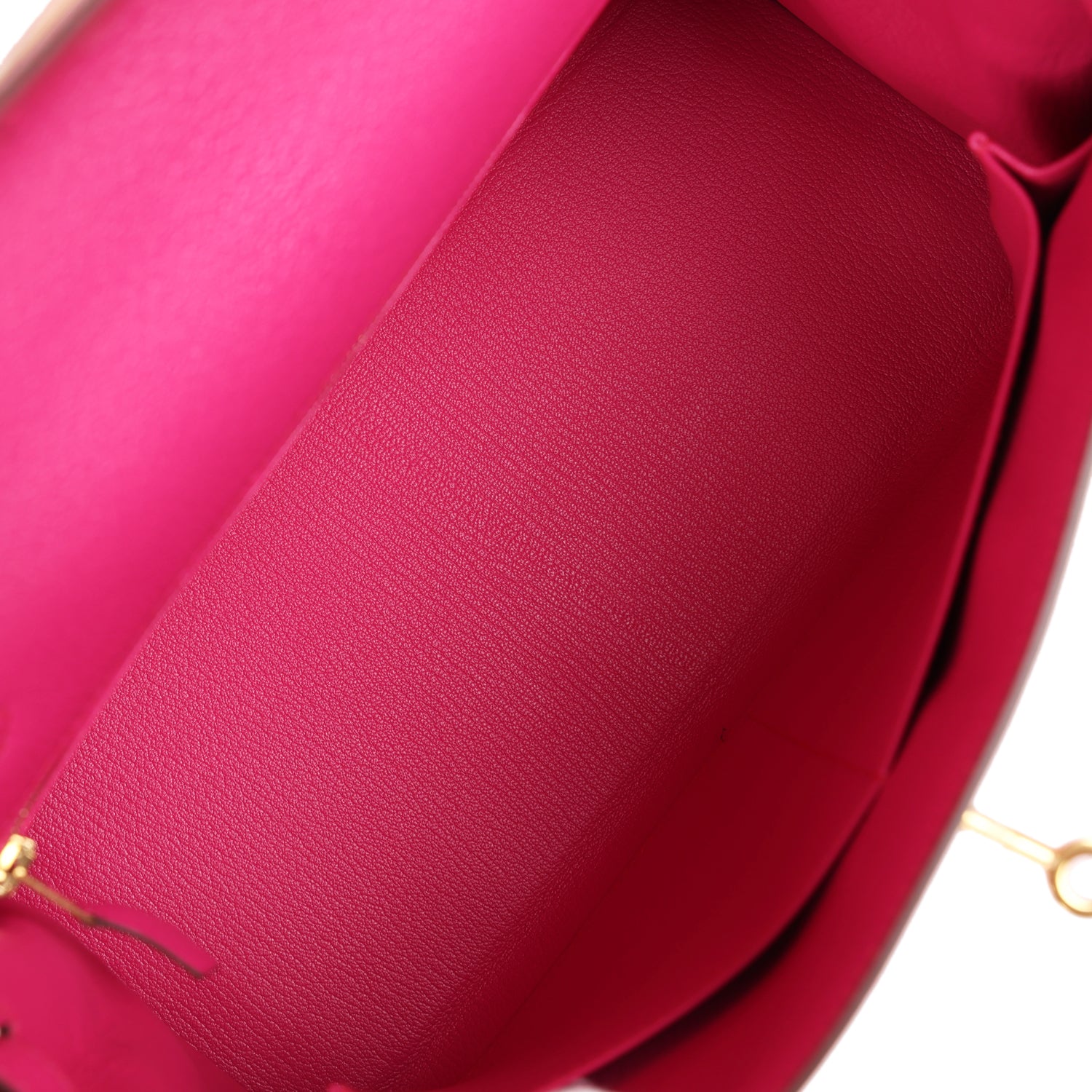 Replicate Hermes Kelly Retourne 28 Rose Shocking Chevre Gold Hardware(1:1 replica)