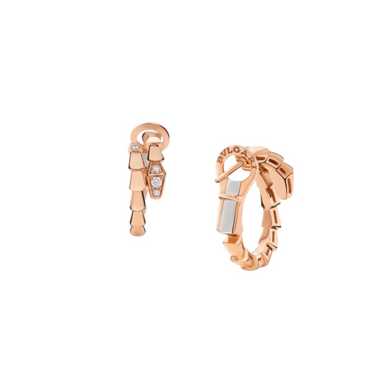 Replicate Serpenti Viper Earrings(1:1 replica)