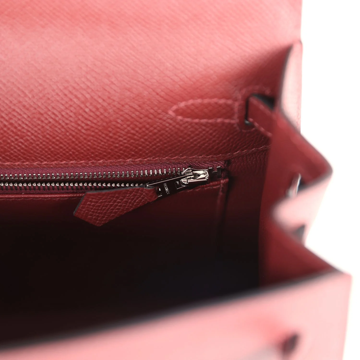 Replicate Hermes Kelly Sellier 25 Rouge H Epsom Electrum Hardware(1:1 replica)