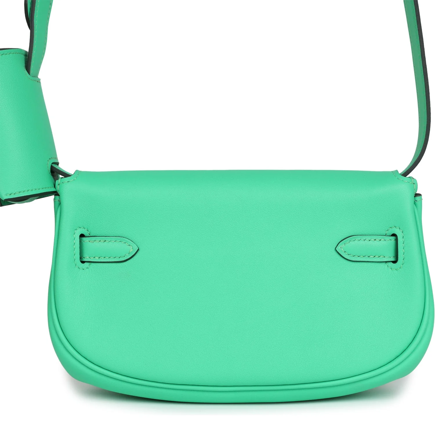 Replicate Hermes Kelly Moove Vert Comics Swift Palladium Hardware(1:1 replica)