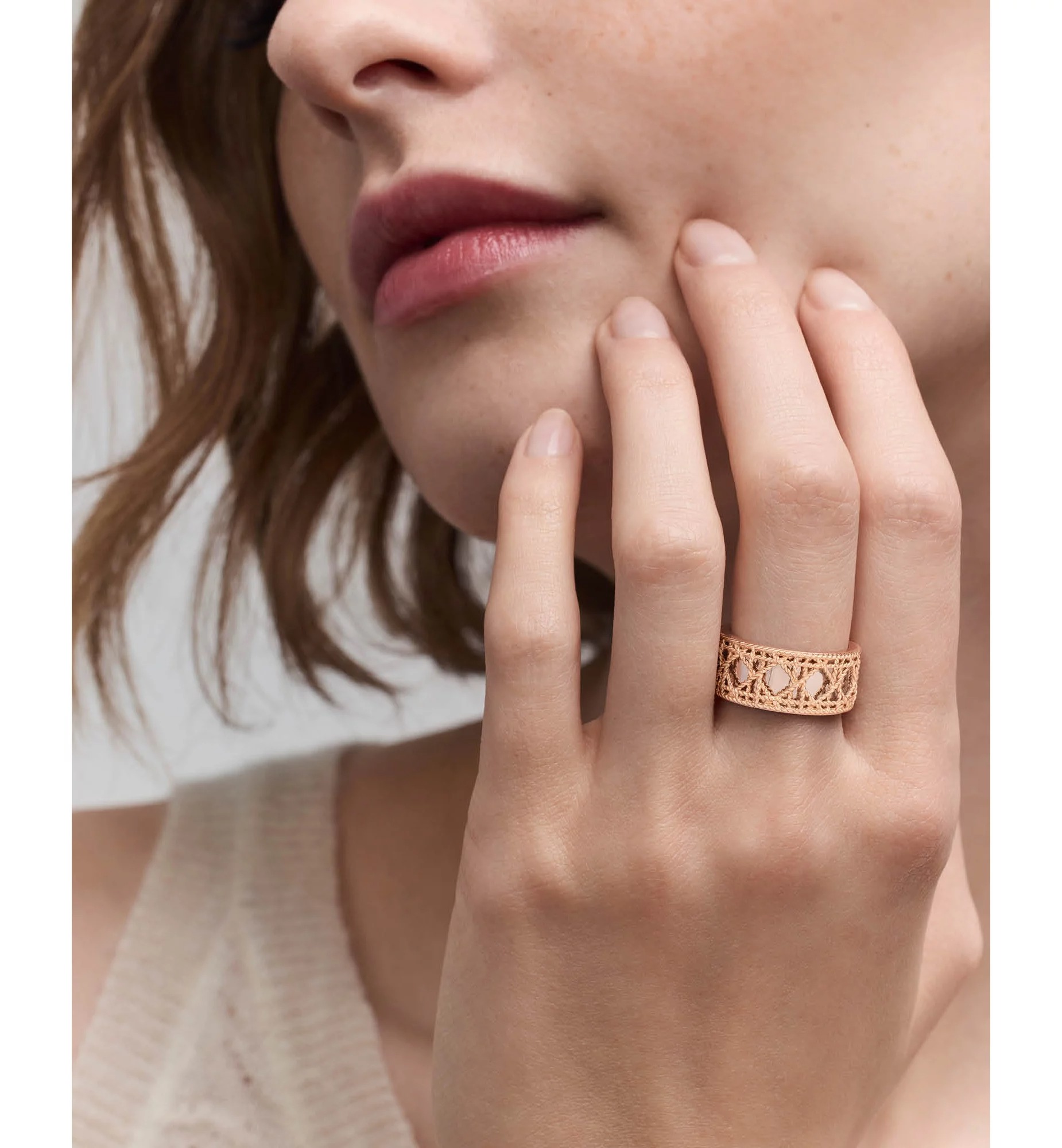 Replicate My Dior Ring Pink Gold(1:1 replica)