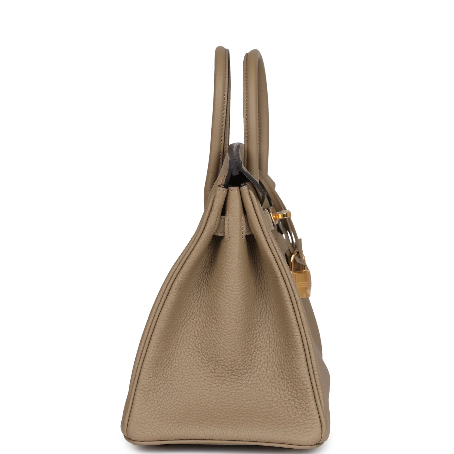 Replicate Hermes Birkin 25 Beige Marfa Togo Gold Hardware(1:1 replica)