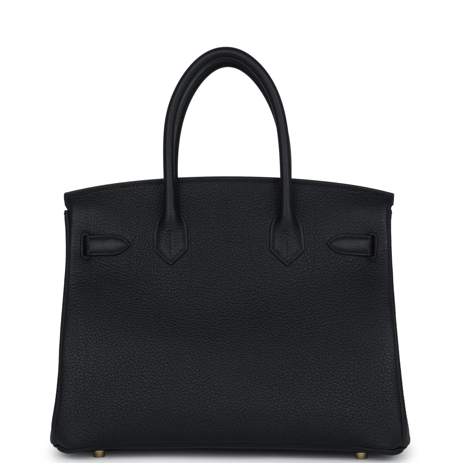 Replicate Hermes Birkin 30 Black Togo Gold Hardware(1:1 replica)