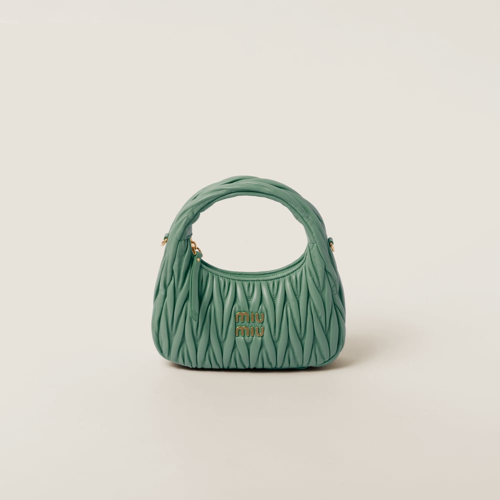 Replicate Wander matelassé nappa leather hobo bag(1:1 replica)