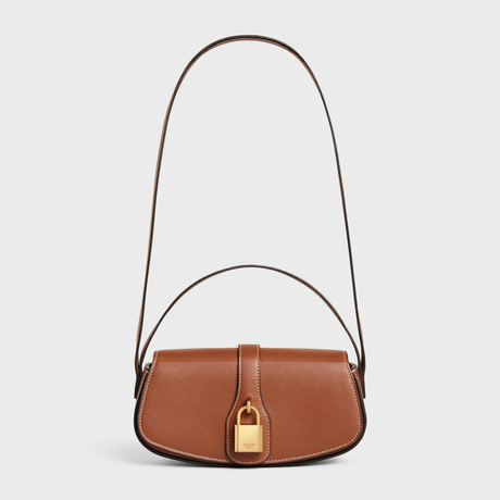 Replicate CLUTCH ON STRAP TABOU IN SMOOTH CALFSKIN TAN(1:1 replica)