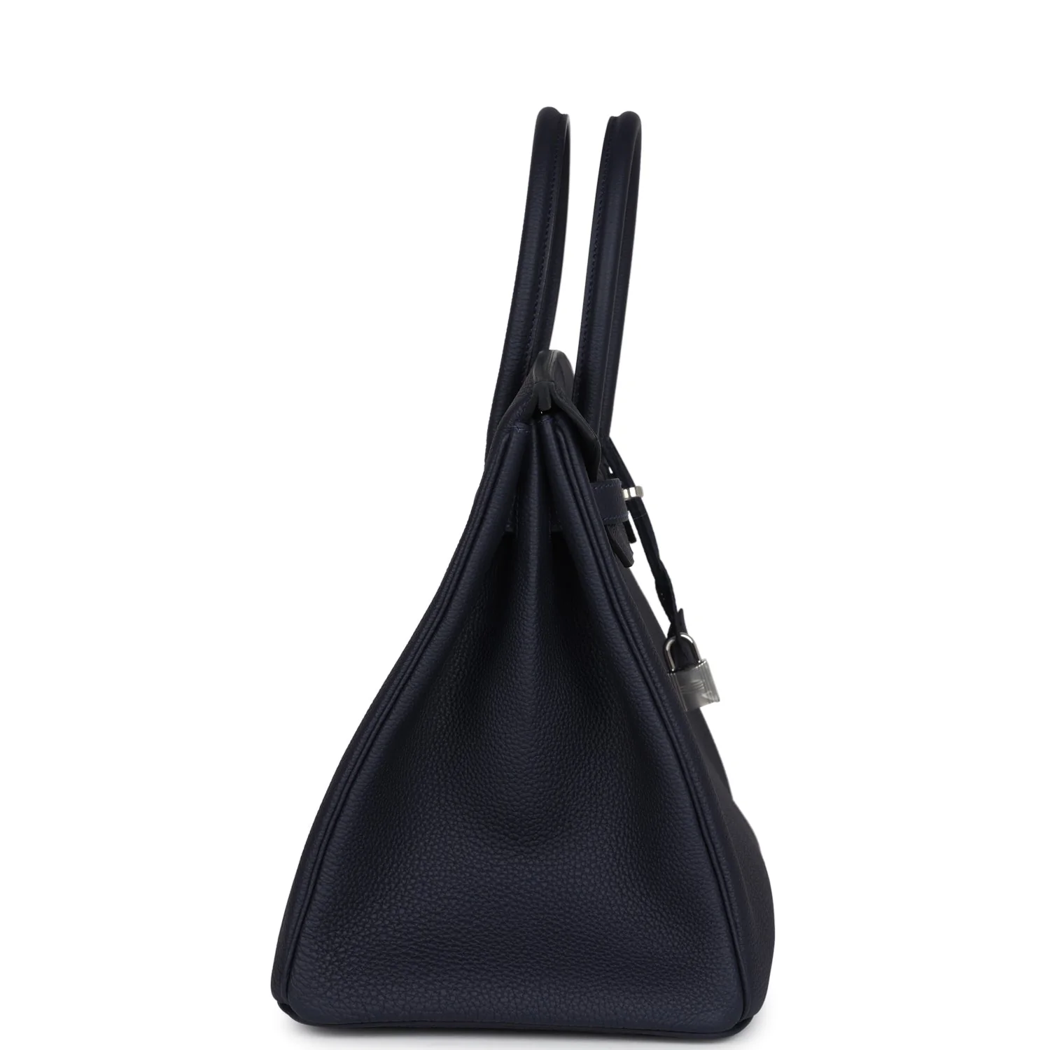 Replicate Hermes Birkin 35 Bleu Nuit Togo Palladium Hardware(1:1 replica)