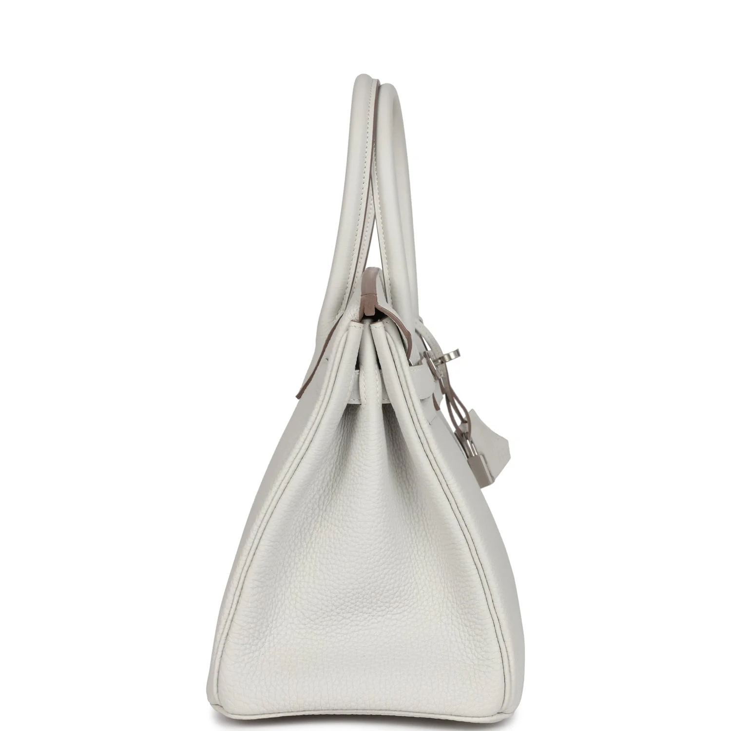 Replicate Hermes Birkin 30 Gris Pale Togo Palladium Hardware(1:1 replica)