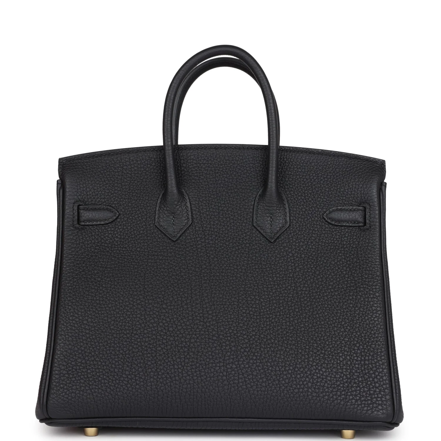 Replicate Hermes Birkin 25 Black Togo Gold Hardware(1:1 replica)