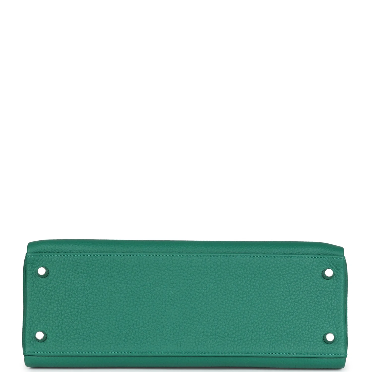 Replicate Hermes Kelly Retourne 32 Vert Vertigo Clemence Palladium Hardware(1:1 replica)