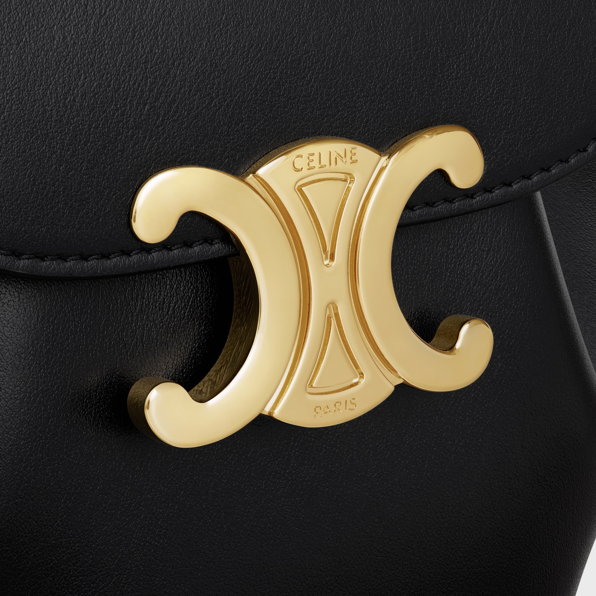 Replicate BACKPACK CELINE BONNIE IN SMOOTH CALFSKIN BLACK(1:1 replica)