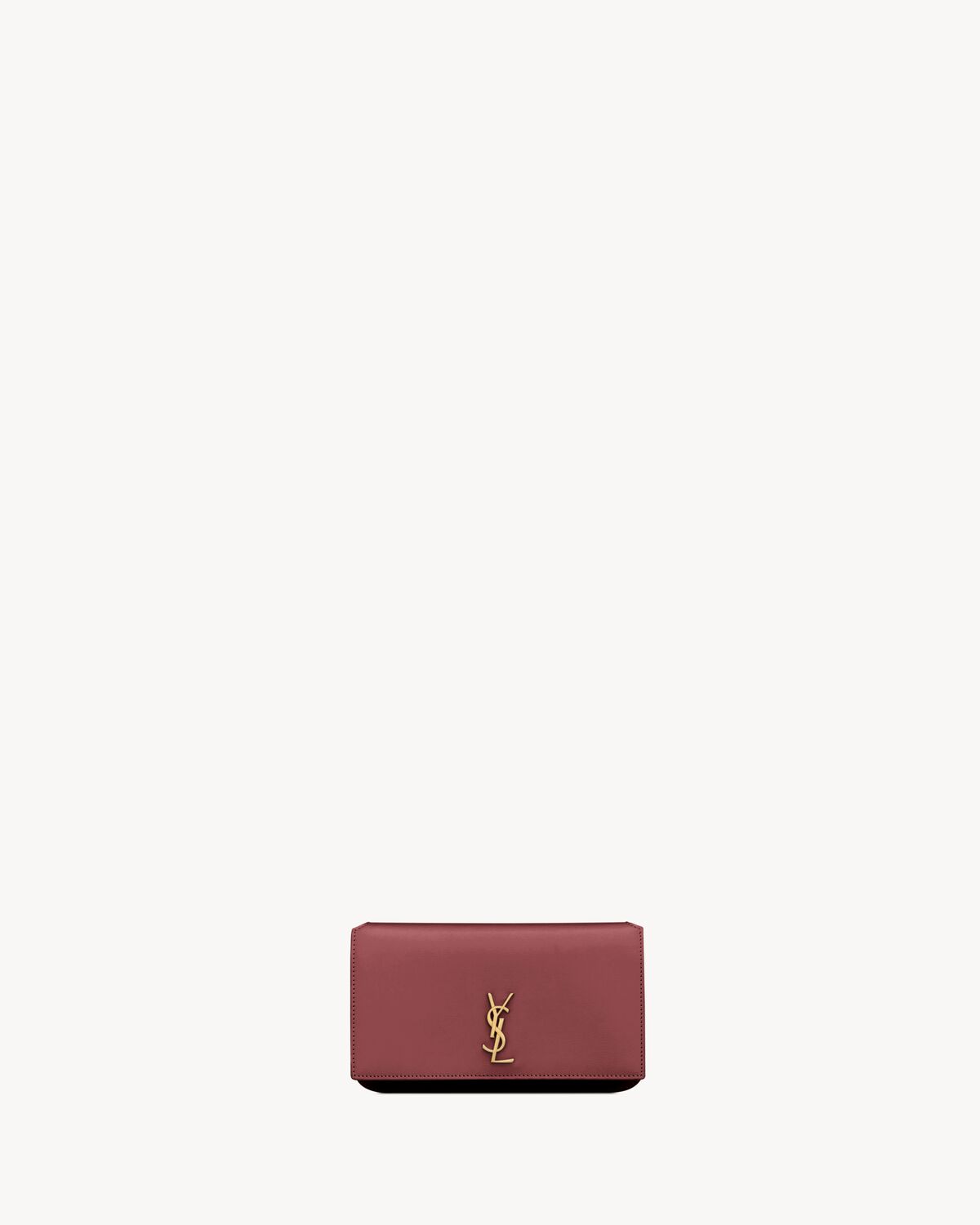 Replicate YSL Cassandre Phone Holder in Smooth Leather(1:1 replica)