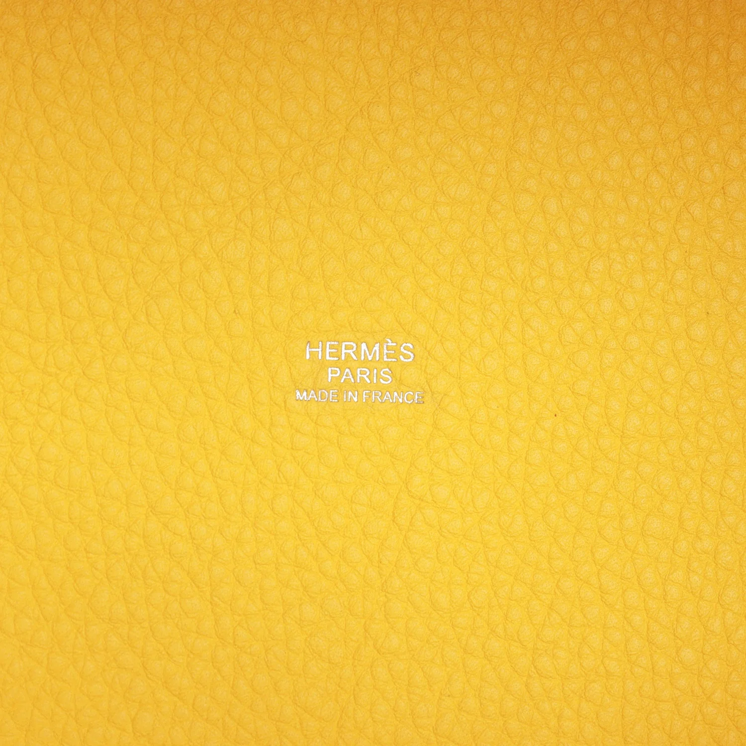 Replicate Hermes Picotin Lock 18 Jaune de Naples Clemence Palladium Hardware(1:1 replica)