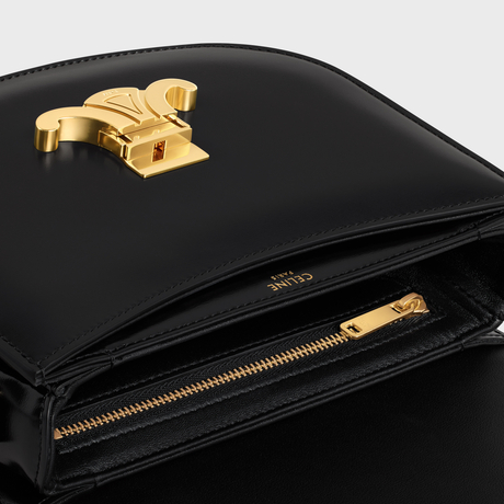 Replicate BESACE CLEA IN SHINY CALFSKIN BLACK(1:1 replica)