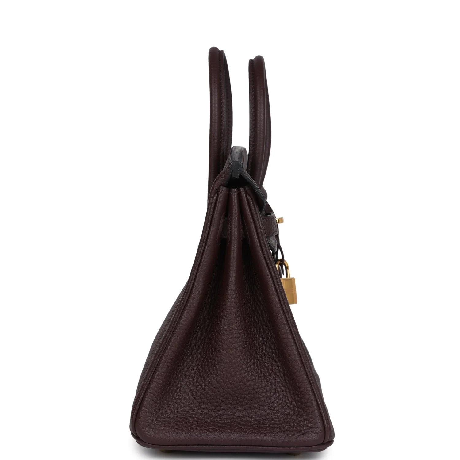 Replicate Hermes Birkin 25 Rouge Sellier Togo Gold Hardware(1:1 replica)