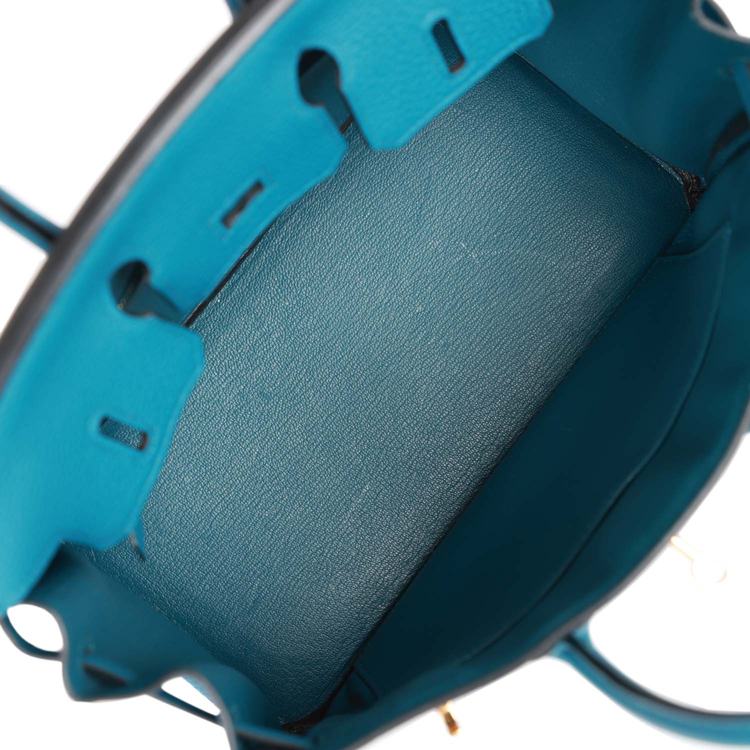 Replicate Hermes Birkin 25 Cobalt Togo Gold Hardware(1:1 replica)