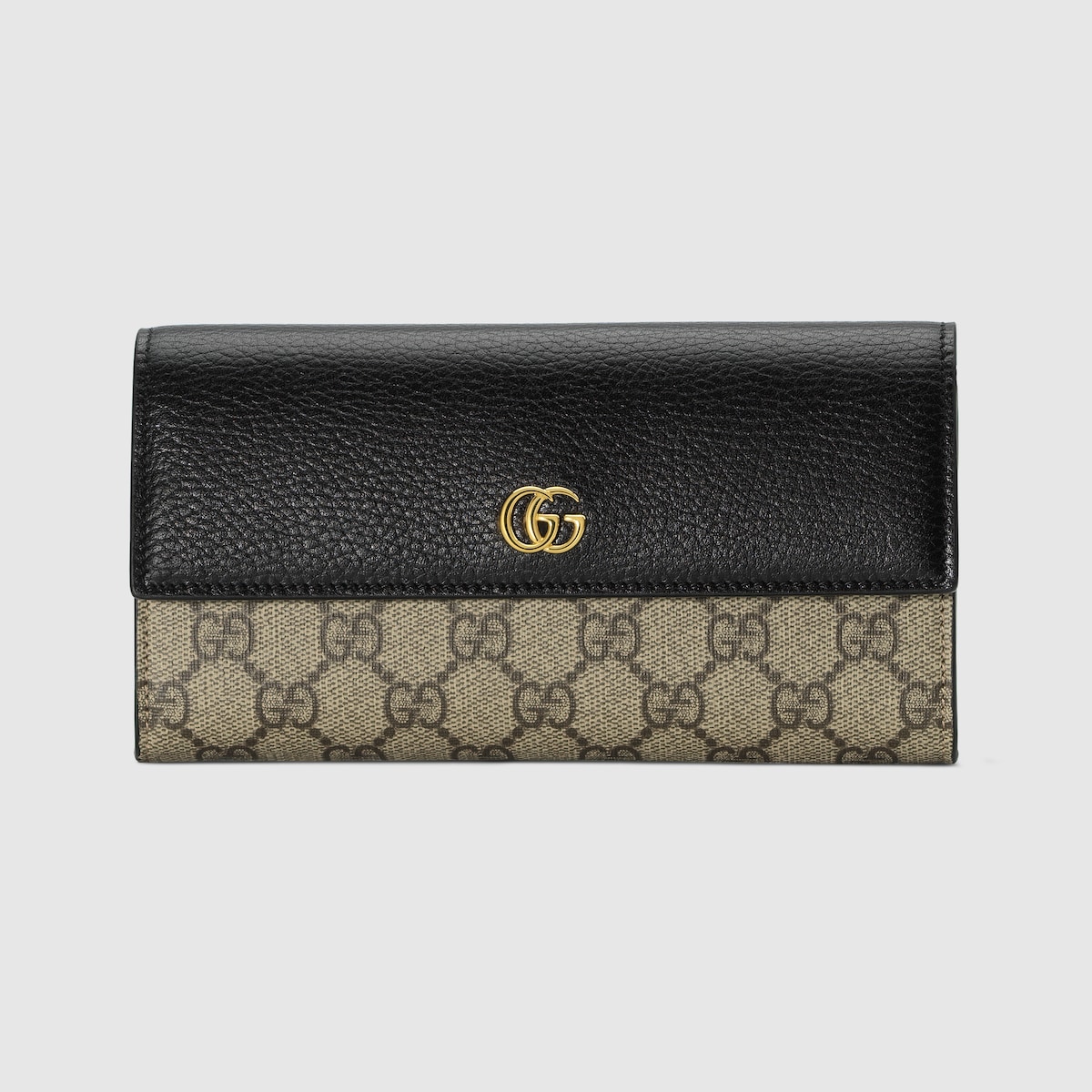 Replicate GG Marmont Bi-Color Continental Wallet(1:1 replica)