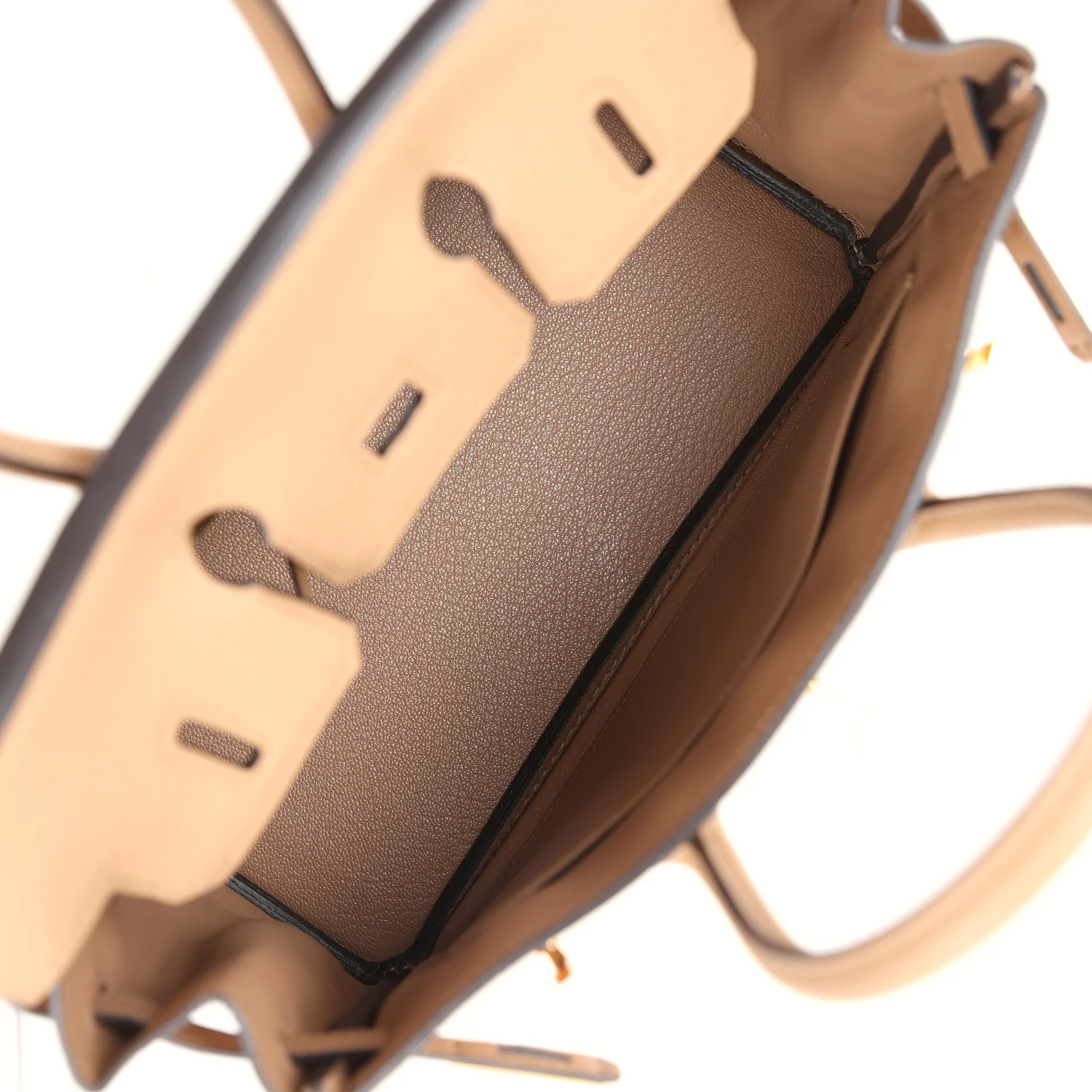 Replicate Hermes Birkin 25 Chai Togo Gold Hardware(1:1 replica)