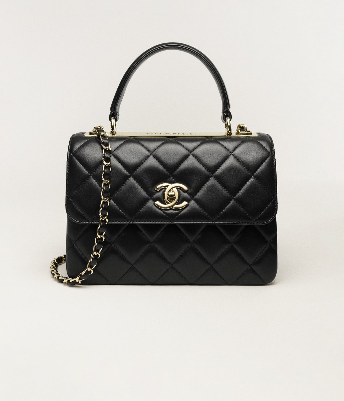Replicate CHANEL FLAP BAG WITH TOP HANDLE(1:1 replica)