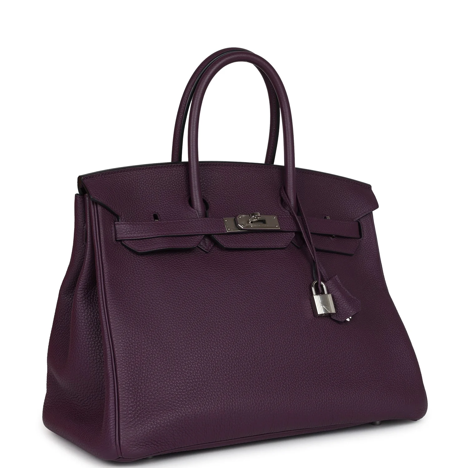 Replicate Hermes Birkin 35 Cassis Togo Palladium Hardware(1:1 replica)