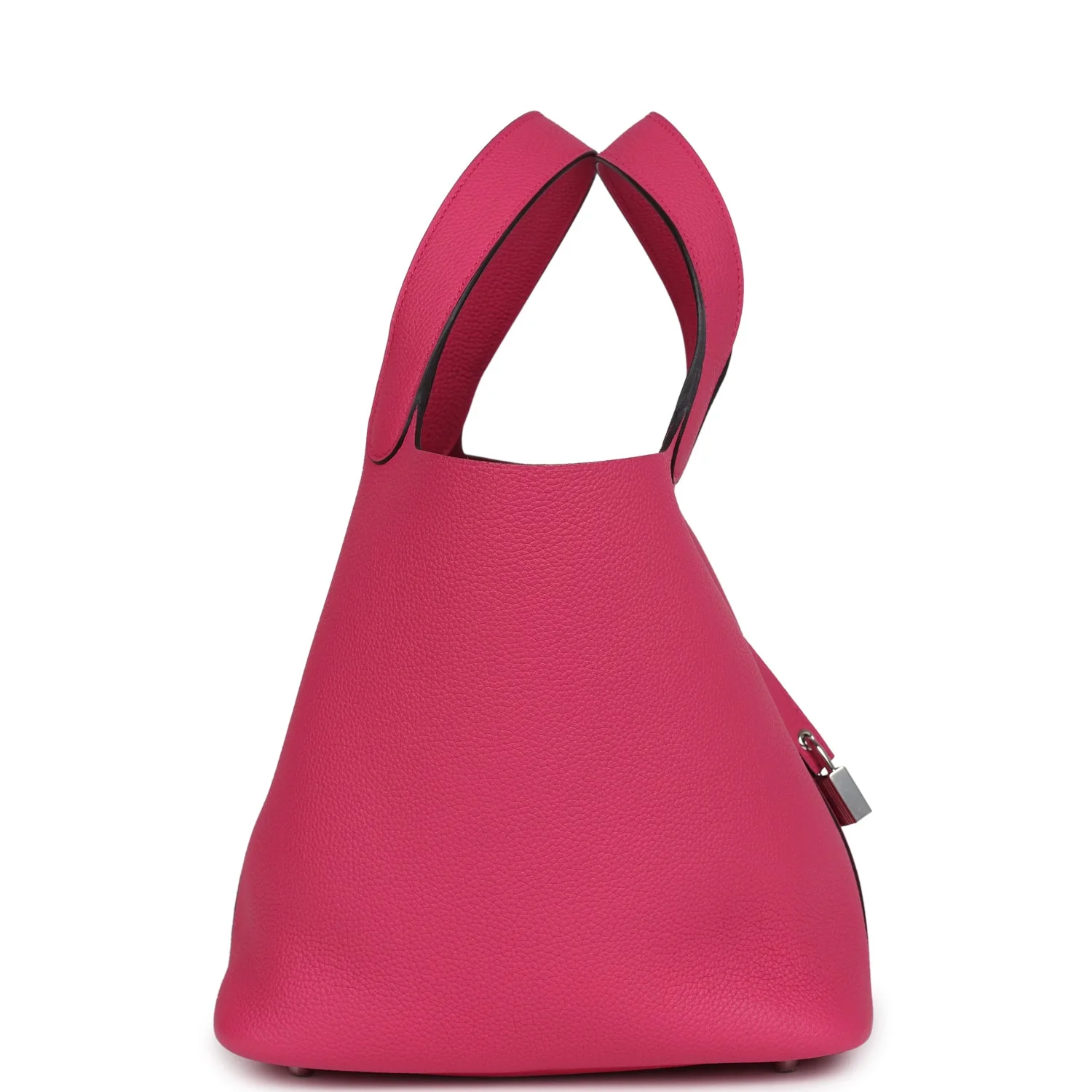 Replicate Hermes Picotin Lock 22 Rose Shocking Maurice Palladium Hardware(1:1 replica)