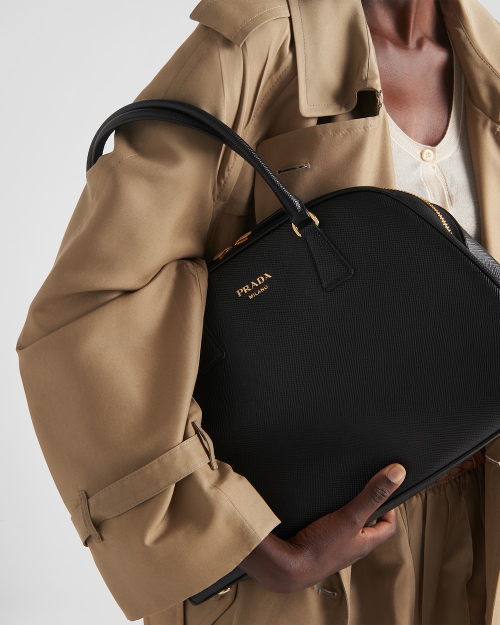 Replicate Large Saffiano Leather Bag(1:1 replica)