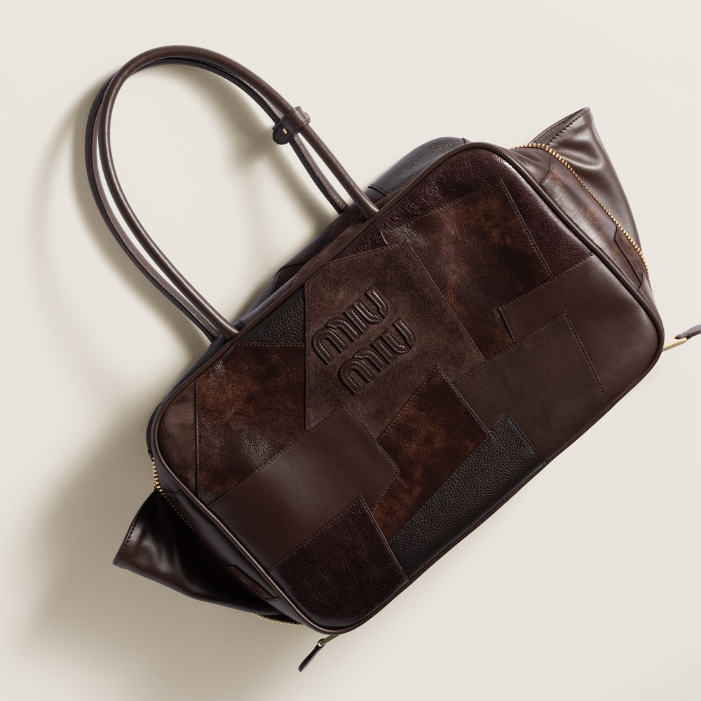 Replicate Leather patchwork Beau bag(1:1 replica)