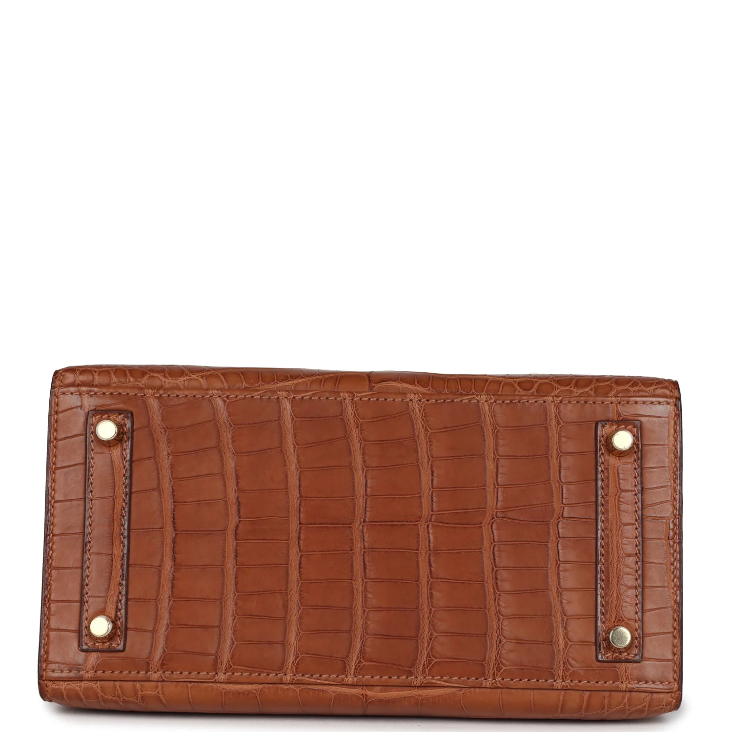 Replicate Hermes Birkin Sellier 20 Gold Matte Alligator Gold Hardware(1:1 replica)