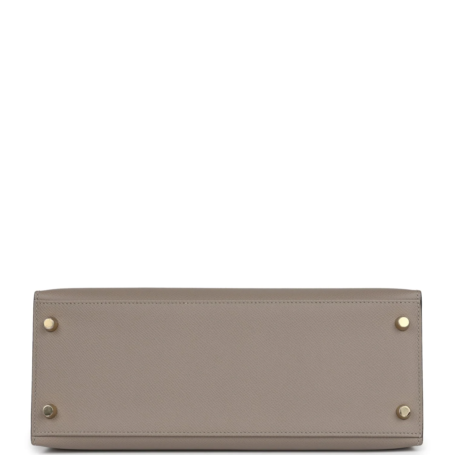 Replicate Hermes Special Order (HSS) Kelly Sellier 28 Gris Asphalte Verso Epsom Brushed Gold Hardware(1:1 replica)