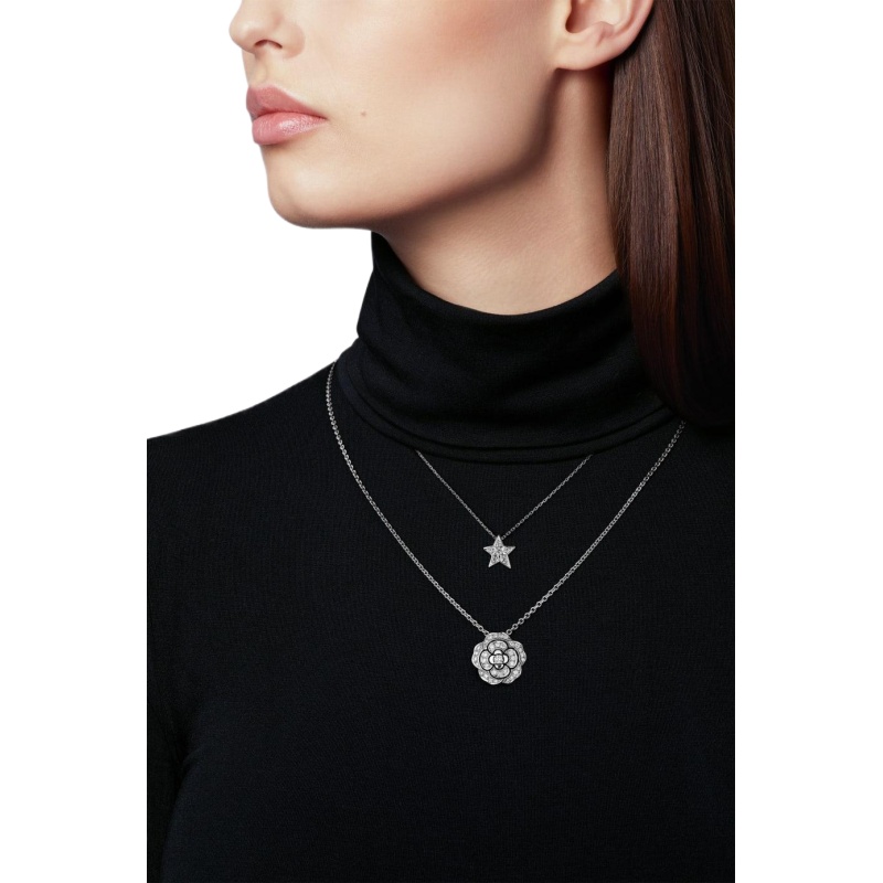 Replicate Bouton de Camélia necklace(1:1 replica)