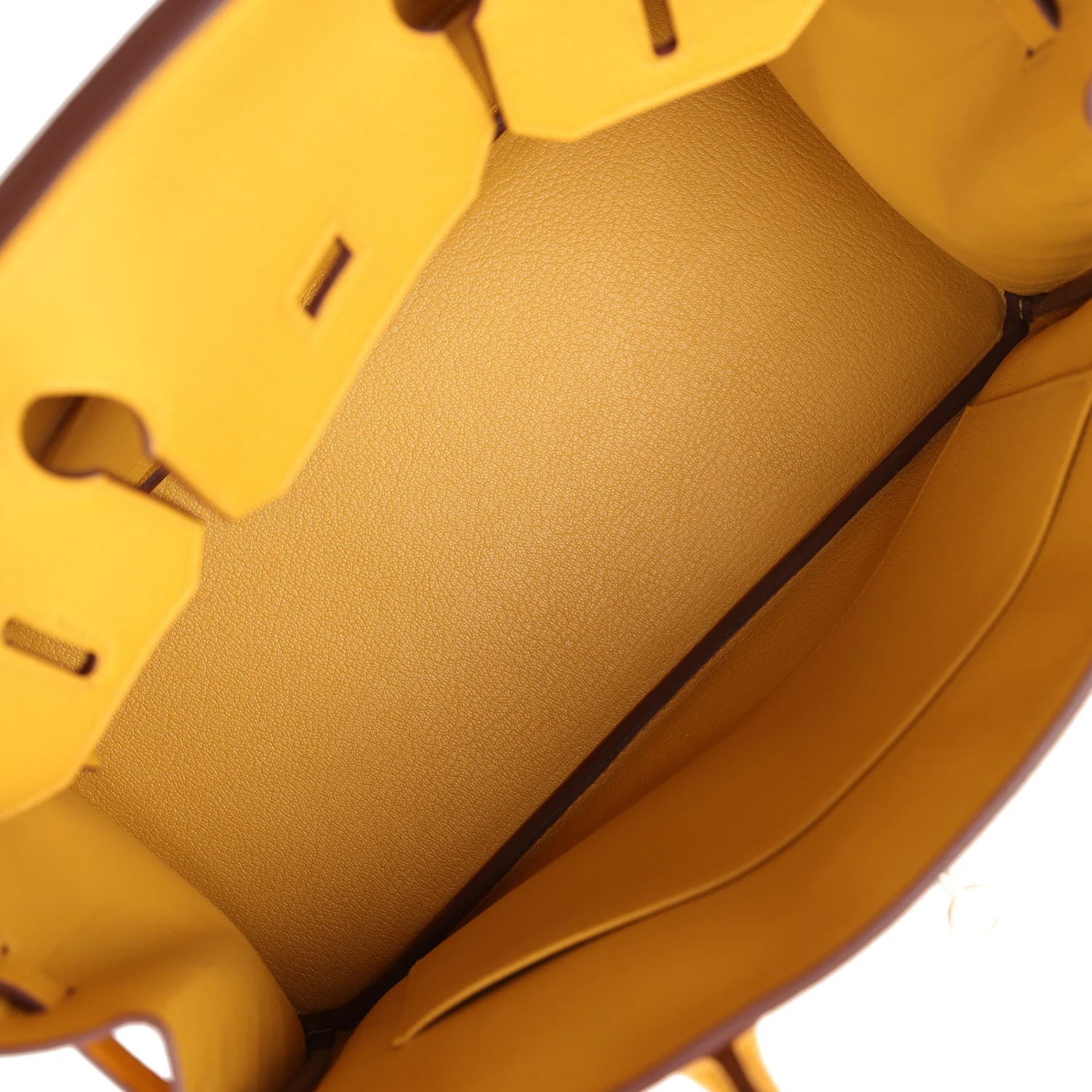 Replicate Hermes Birkin 30 Jaune Ambre Togo Palladium Hardware(1:1 replica)