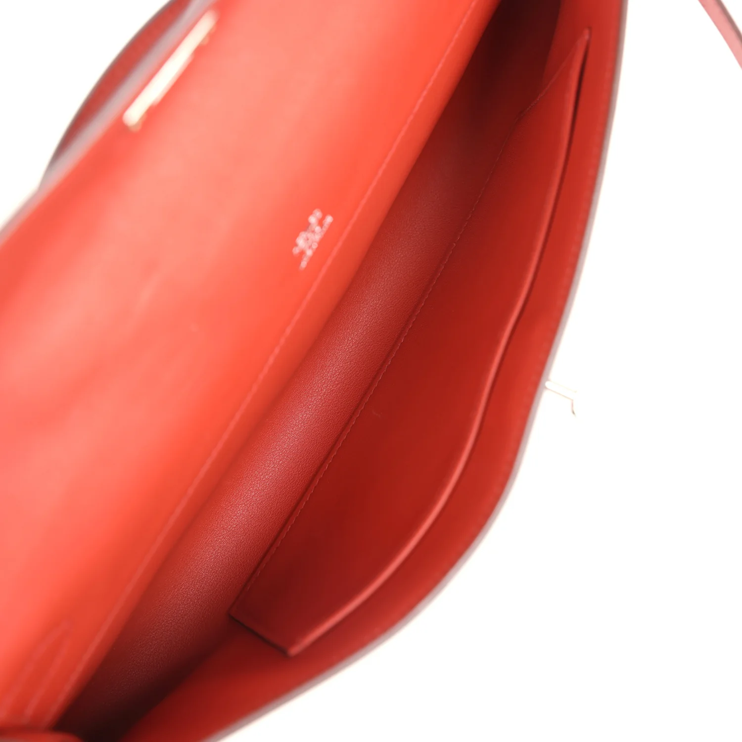 Replicate Hermes Kelly Cut Sanguine Swift Palladium Hardware(1:1 replica)