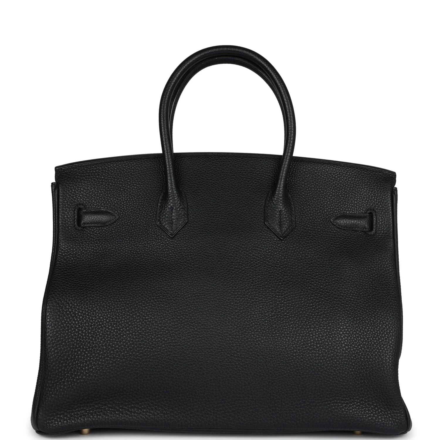 Replicate Hermes Birkin 35 Black Togo Gold Hardware(1:1 replica)