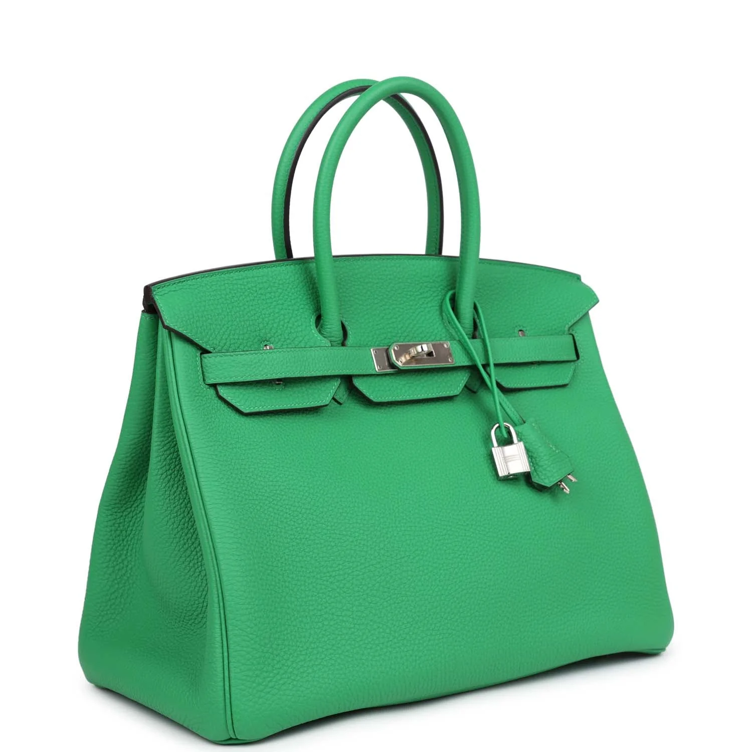 Replicate Hermes Birkin 35 Bambou Togo Palladium Hardware(1:1 replica)