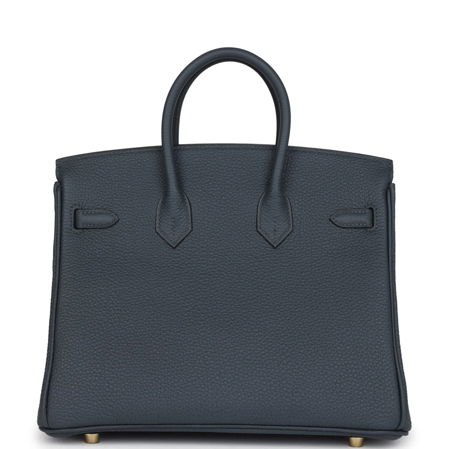 Replicate Hermes Birkin 25 Gris Misty Togo Permabrass Hardware(1:1 replica)