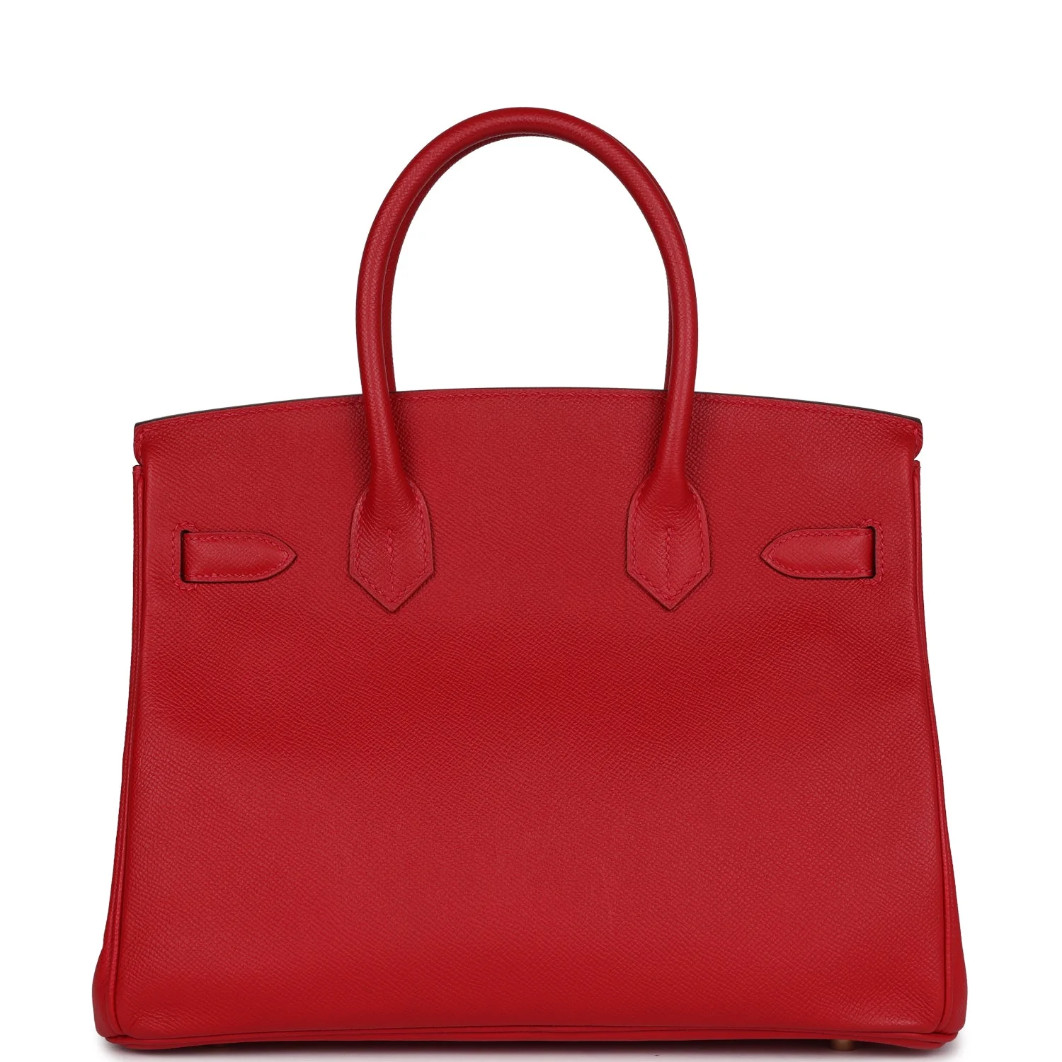 Replicate Hermes Birkin 30 Rouge Casaque Epsom Gold Hardware(1:1 replica)